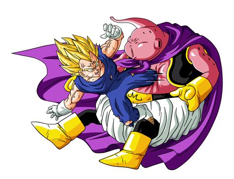 dragon ball z vegeta vs buu